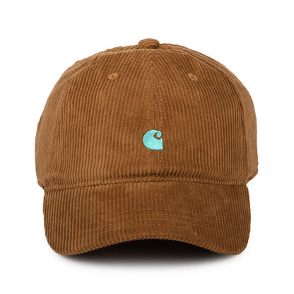 Casquette en Velours Côtelé Harlem cannelle CARHARTT WIP