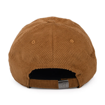 Casquette en Velours Côtelé Harlem cannelle CARHARTT WIP