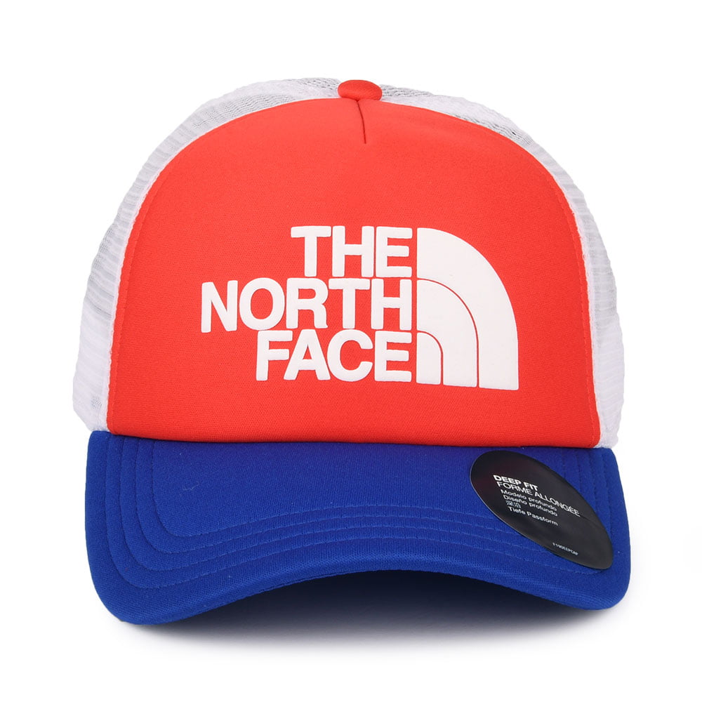 Casquette Trucker Calotte Profonde TNF Logo rouge-bleu THE NORTH FACE