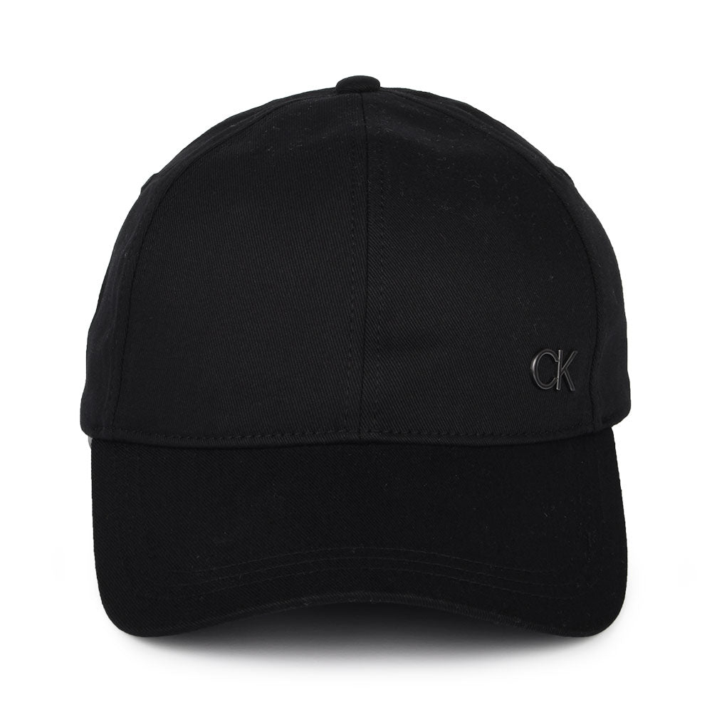 Casquette Metal CK Enamel noir CALVIN KLEIN