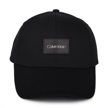 Casquette avec Patch en Cuir noir CALVIN KLEIN
