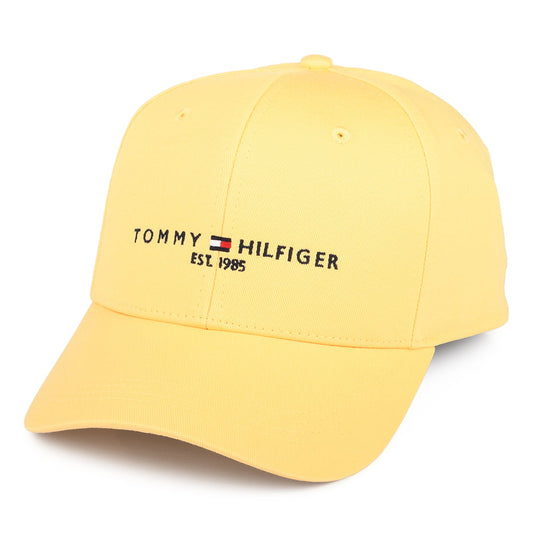 Casquette TH Established jaune clair TOMMY HILFIGER