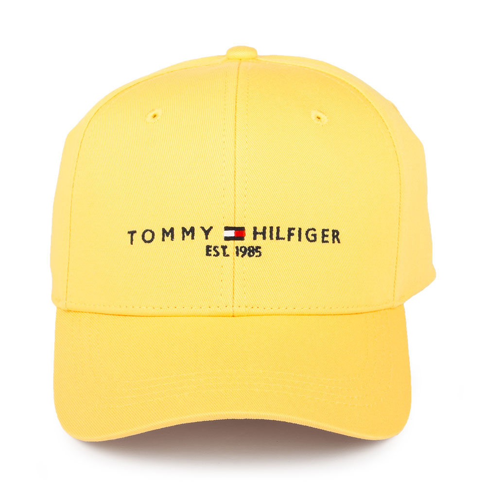 Casquette TH Established jaune clair TOMMY HILFIGER