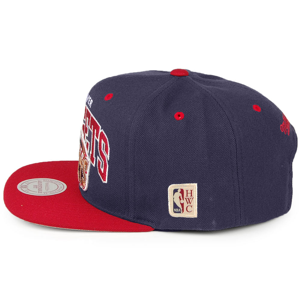 Casquette Snapback NBA Arch 2 Tone Denver Nuggets marine-bordeaux MITCHELL & NESS