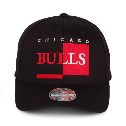Casquette Snapback NBA Blocked 110 Chicago Bulls noir MITCHELL & NESS