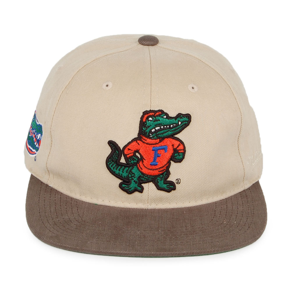 Casquette Snapback Blockhead Deadstock Florida Gators beige MITCHELL & NESS