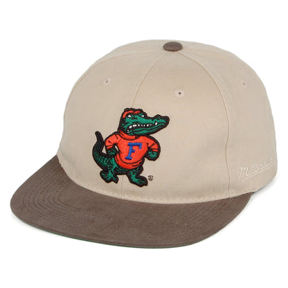 Casquette Snapback Blockhead Deadstock Florida Gators beige MITCHELL & NESS