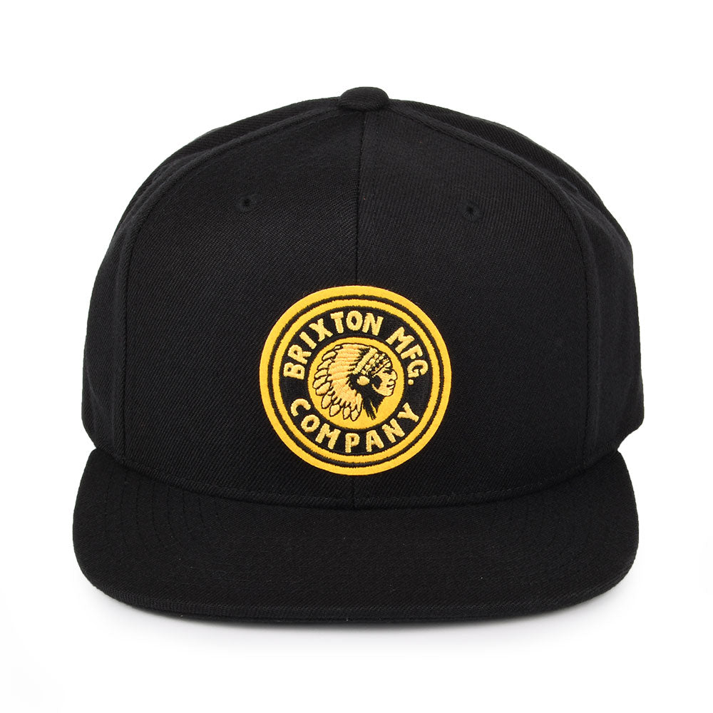 Casquette Snapback Rival MP noir-doré BRIXTON