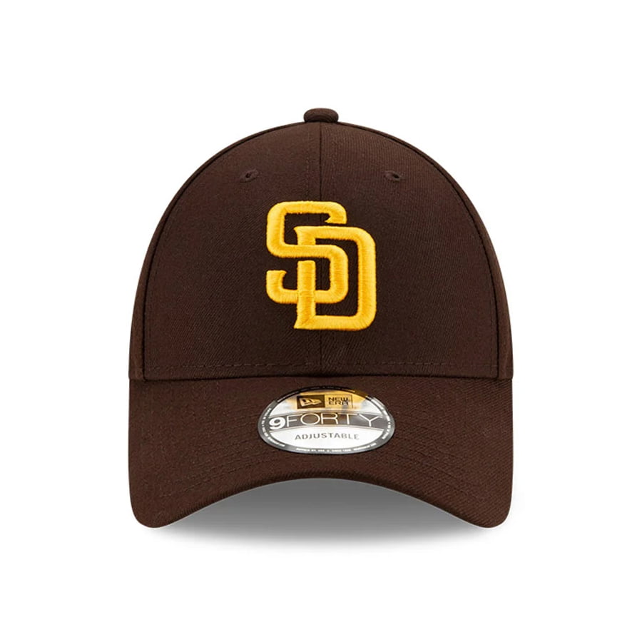 Casquette 9FORTY MLB The League San Diego Padres marron-doré NEW ERA