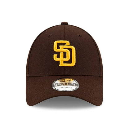 Casquette 9FORTY MLB The League San Diego Padres marron-doré NEW ERA