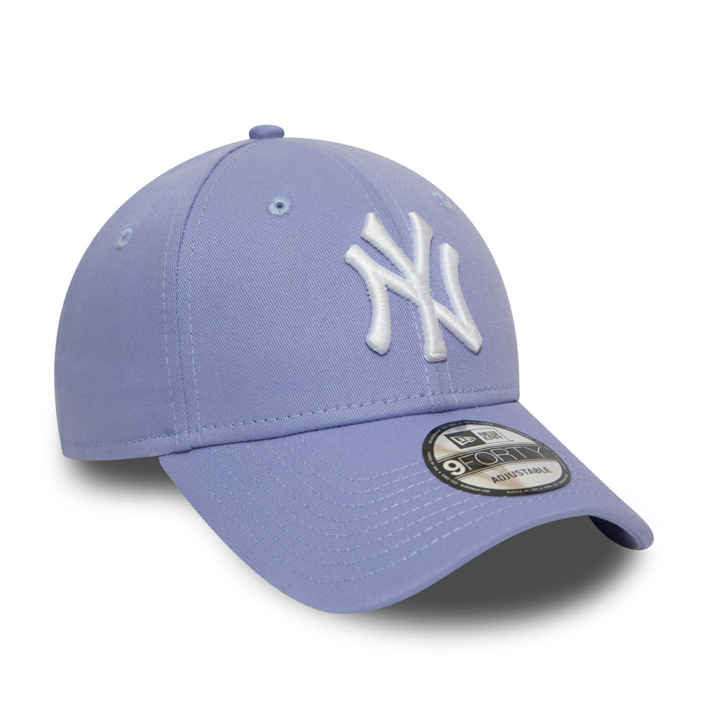 Casquette Femme 9FORTY MLB League Essential New York Yankees lavande NEW ERA