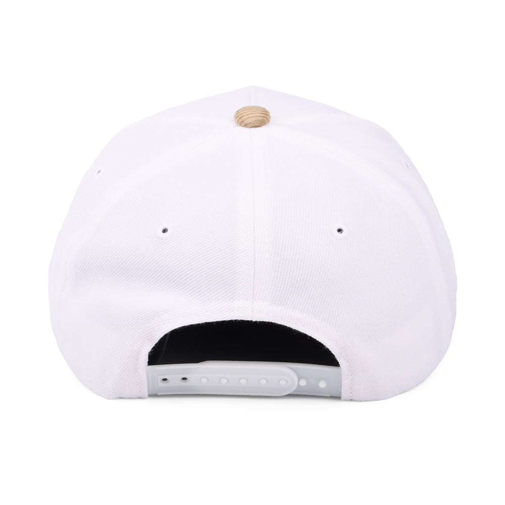 Casquette Snapback Crest MP blanc-khaki BRIXTON