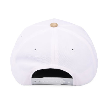 Casquette Snapback Crest MP blanc-khaki BRIXTON