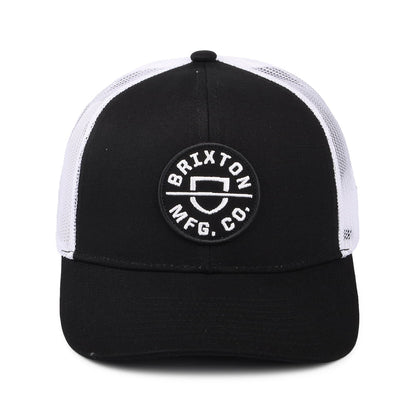 Casquette Trucker Crest NetPlus MP noir-blanc BRIXTON