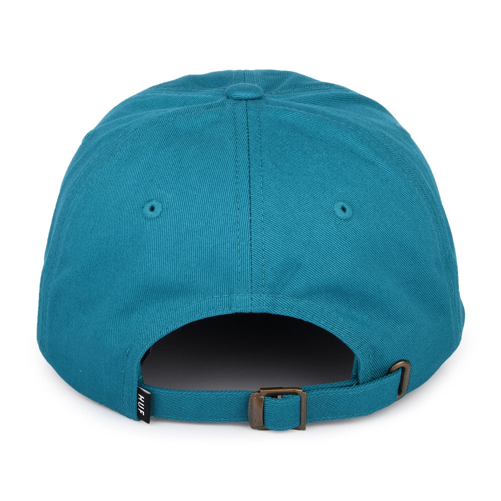 Casquette à Visière Incurvée Mini Triple Triangle bleu sarcelle HUF