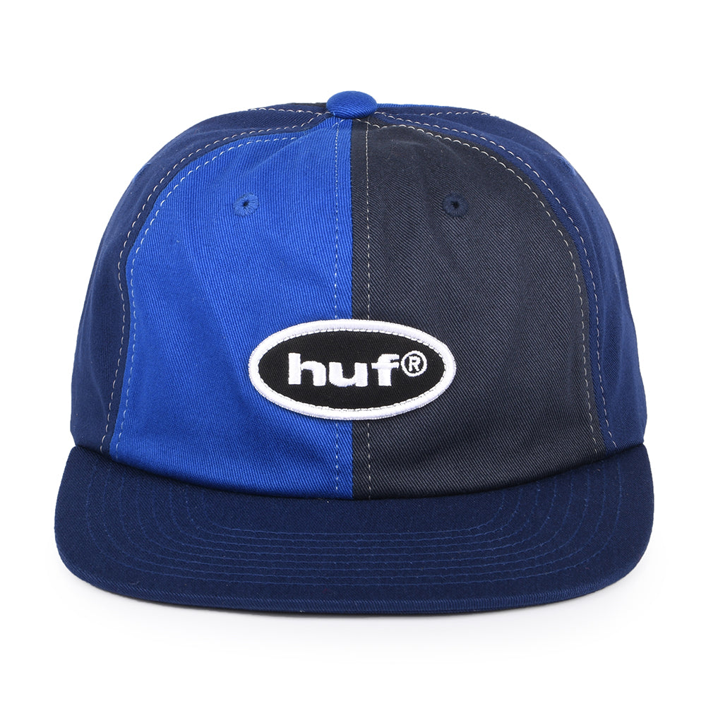 Casquette à 6 Pans 99 Logo bleu marine HUF