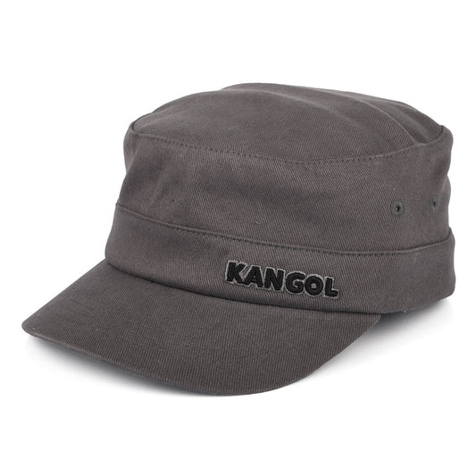 Casquette Militaire en Coton Sergé gris KANGOL