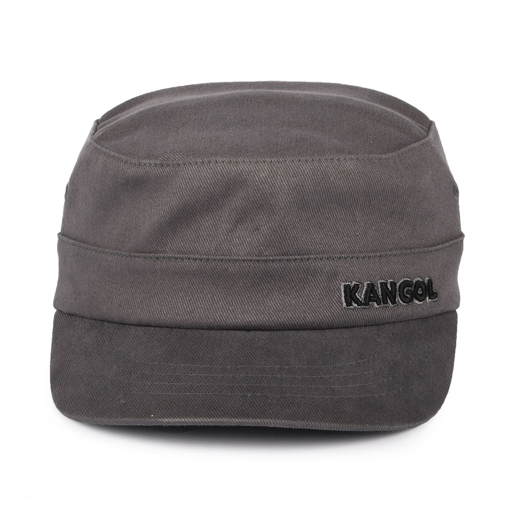 Casquette Militaire en Coton Sergé gris KANGOL