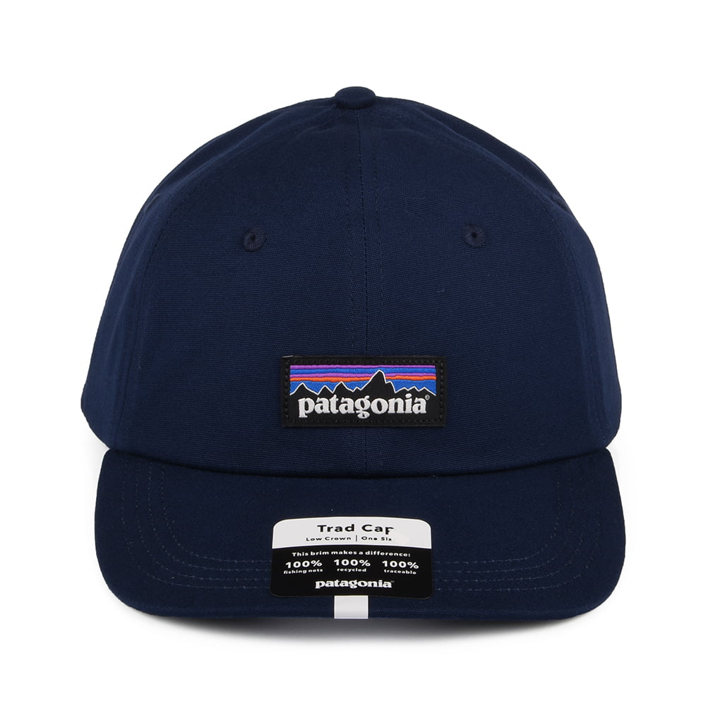 Casquette en Coton Bio P-6 Label Trad bleu marine PATAGONIA