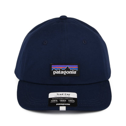 Casquette en Coton Bio P-6 Label Trad bleu marine PATAGONIA