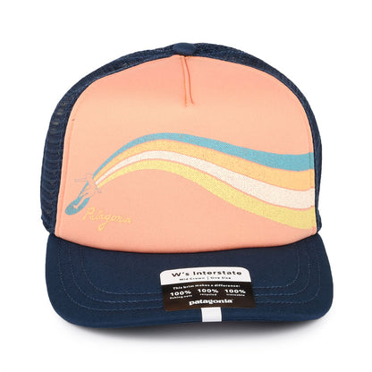 Casquette Trucker Femme Psychedelic Slider Interstate bleu PATAGONIA