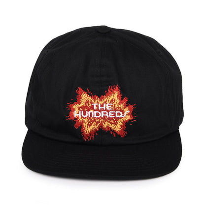 Casquette Snapback en Coton Sergé Boom noir THE HUNDREDS