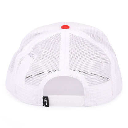 Casquette Trucker Classic Patch blanc-rouge vif VANS