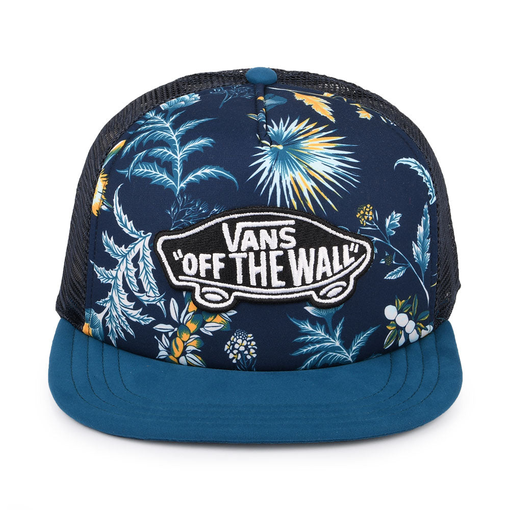 Casquette Trucker Classic Patch Plus mélange de bleus VANS