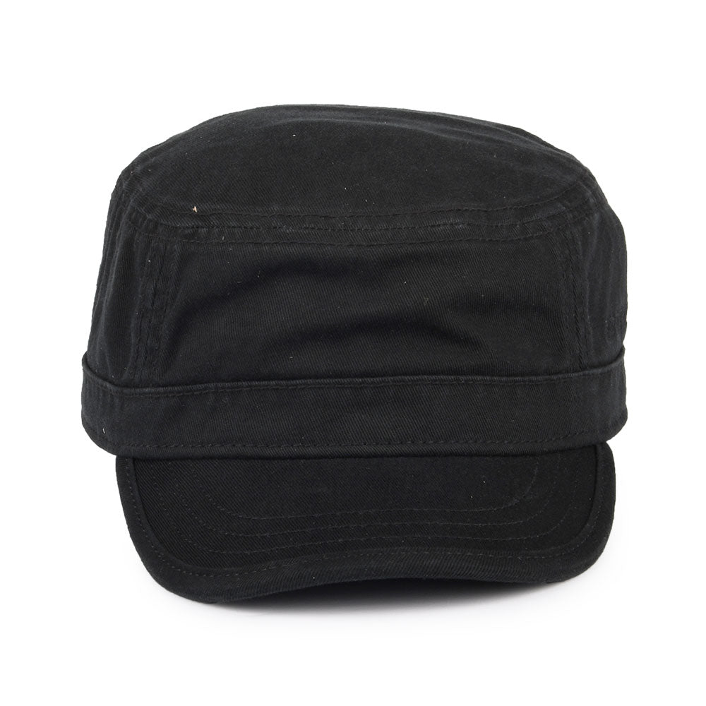 Casquette Militaire en Coton noir STETSON