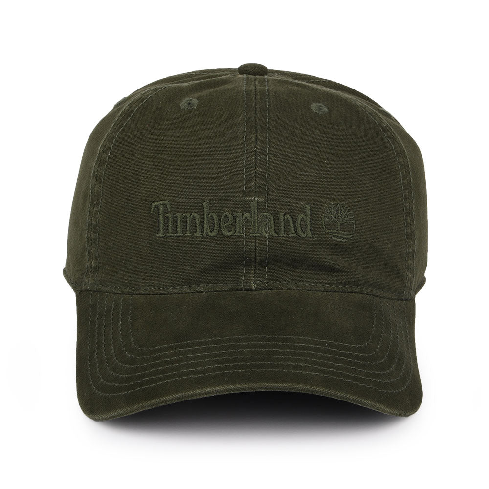 Casquette en Toile de Coton Cooper Hill XXI olive foncé TIMBERLAND
