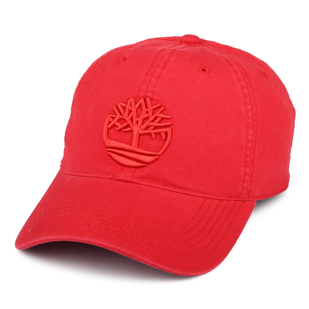 Casquette en Toile de Coton Soundview rouge cerise TIMBERLAND