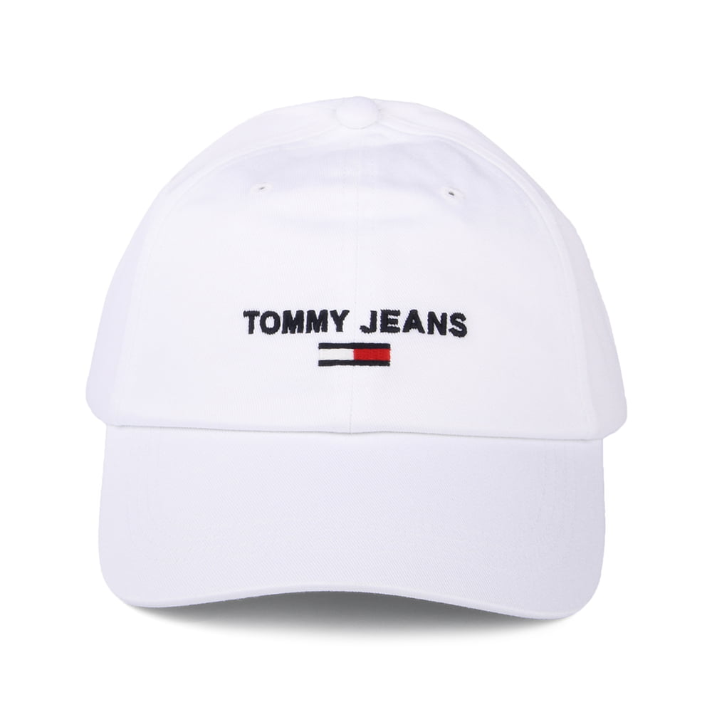 Casquette en Coton Bio TJM Sport blanc TOMMY HILFIGER