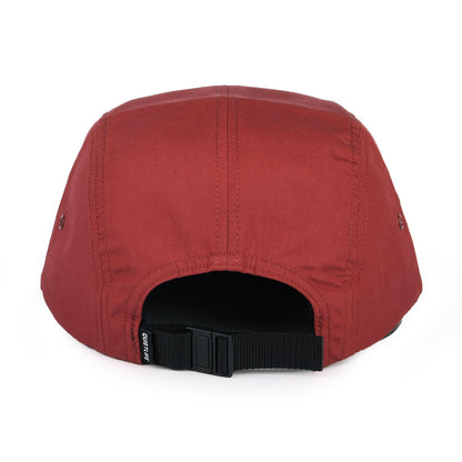 Casquette 5 Panel Foundation rouge brique THE QUIET LIFE