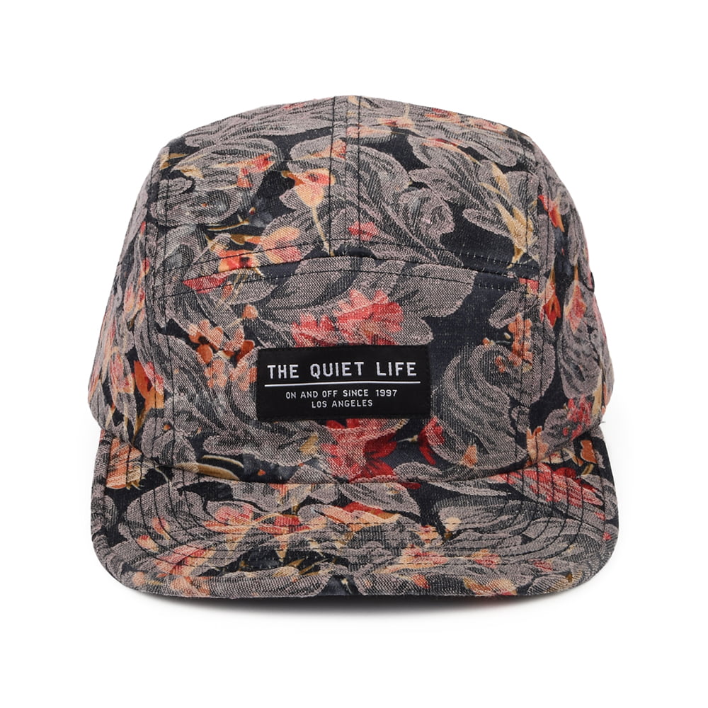Casquette 5 Panel Denim Baroque floral THE QUIET LIFE