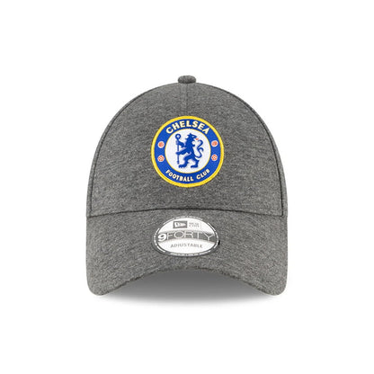 Casquette 9FORTY Chelsea FC Lion Crest en Jersey gris NEW ERA