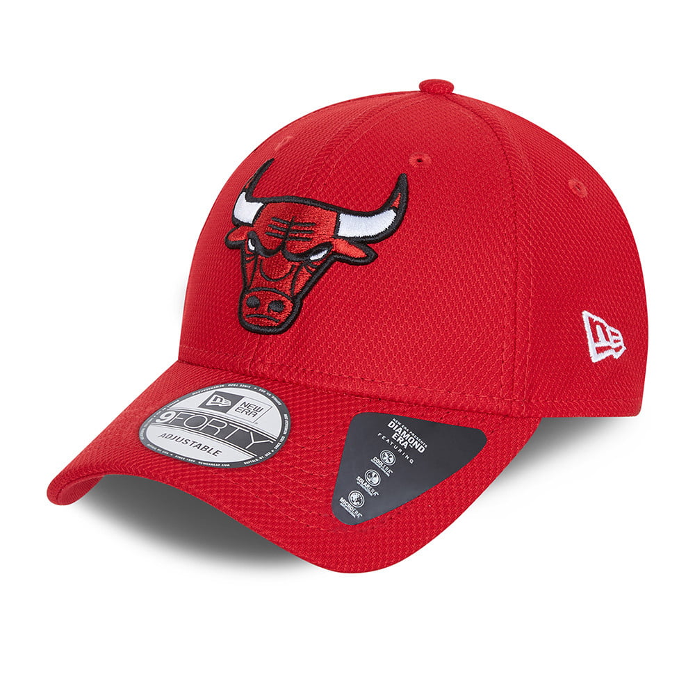 Casquette 9FORTY NBA Diamond Era Chicago Bulls rouge NEW ERA