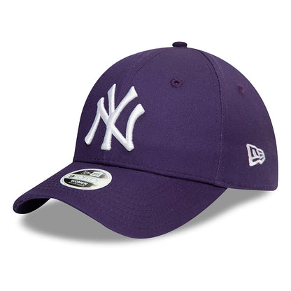 Casquette Femme 9FORTY MLB Colour Essential New York Yankees violet-blanc NEW ERA