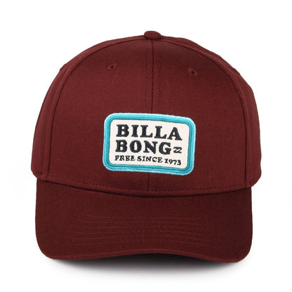 Casquette Snapback en Coton Walled bordeaux BILLABONG
