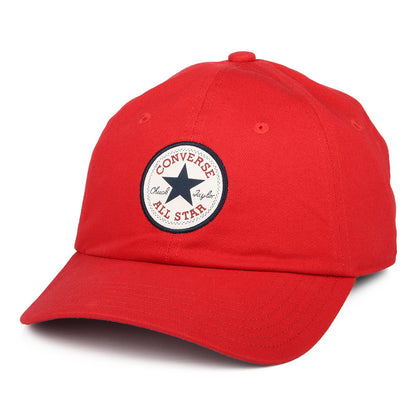 Casquette Tip Off en Coton rouge cerise CONVERSE