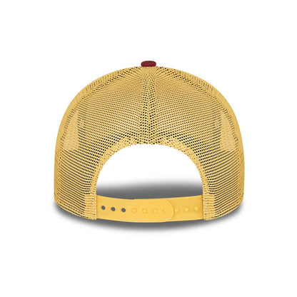 Casquette Trucker A-Frame Sports Patch rouge foncé NEW ERA
