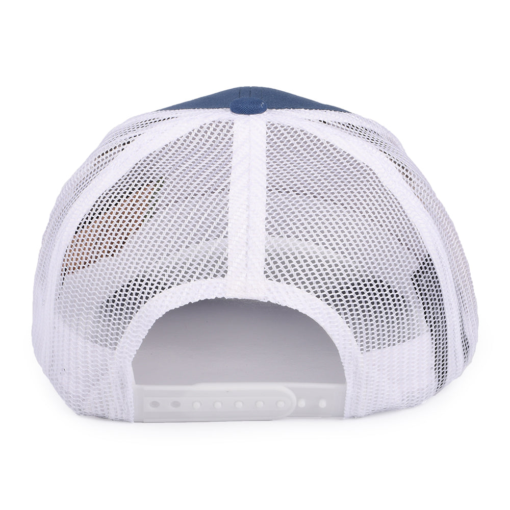 Casquette Trucker Crest NetPlus MP bleu ardoise-blanc BRIXTON