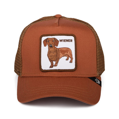 Casquette Trucker Wiener Dawg rouille GOORIN