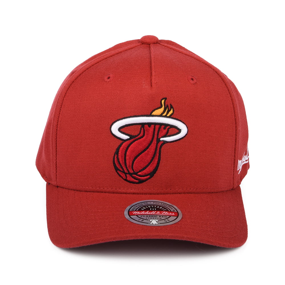 Casquette Snapback NBA Dropback Solid Redline Miami Heat cardinal MITCHELL & NESS