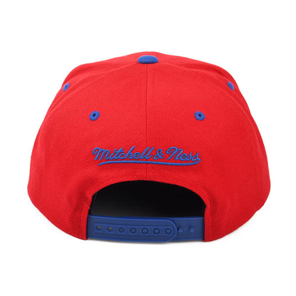 Casquette Snapback NBA HWC Team Arch L.A. Clippers rouge-bleu roi MITCHELL & NESS