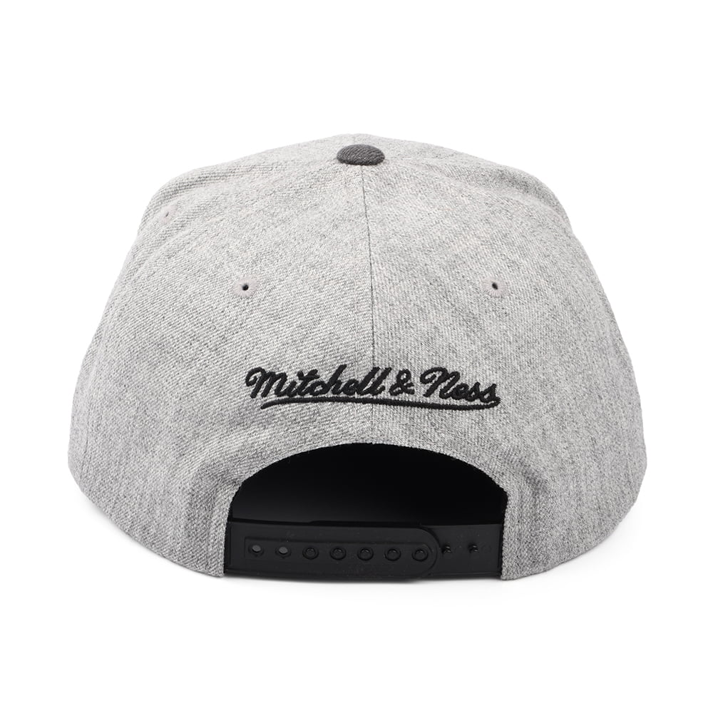 Casquette Snapback NBA Dual Heather Chicago Bulls gris chiné MITCHELL & NESS