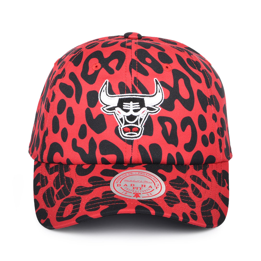 Casquette NBA Wild Style Chicago Bulls rouge MITCHELL & NESS