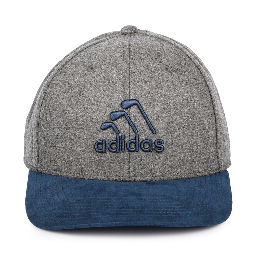 Casquette Snapback 3 Stripe Club gris chiné ADIDAS