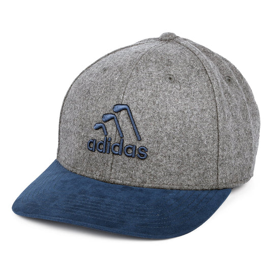 Casquette Snapback 3 Stripe Club gris chiné ADIDAS