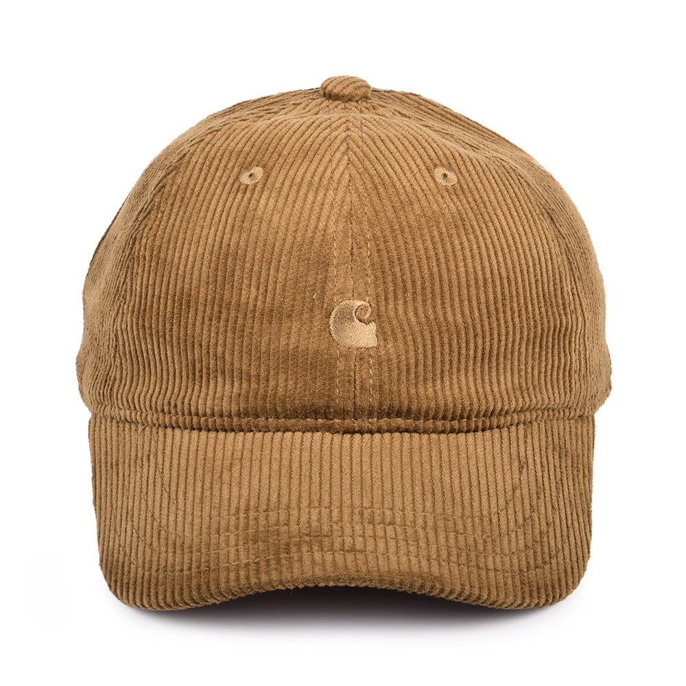 Casquette en Velours Côtelé Harlem marron CARHARTT WIP