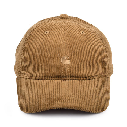 Casquette en Velours Côtelé Harlem marron CARHARTT WIP